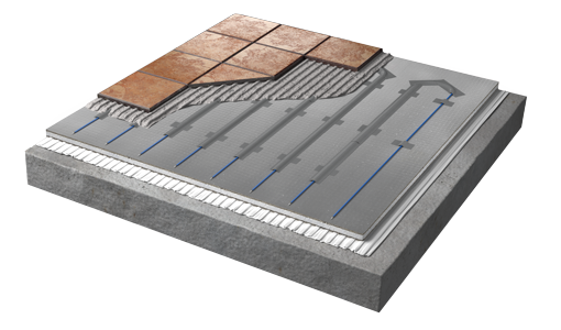 loose wire underfloor heating