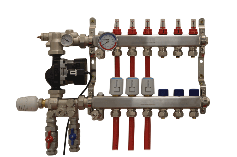 warmup underfloor heating manifold