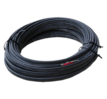 self-regulating underfloor heating cable for outdoor